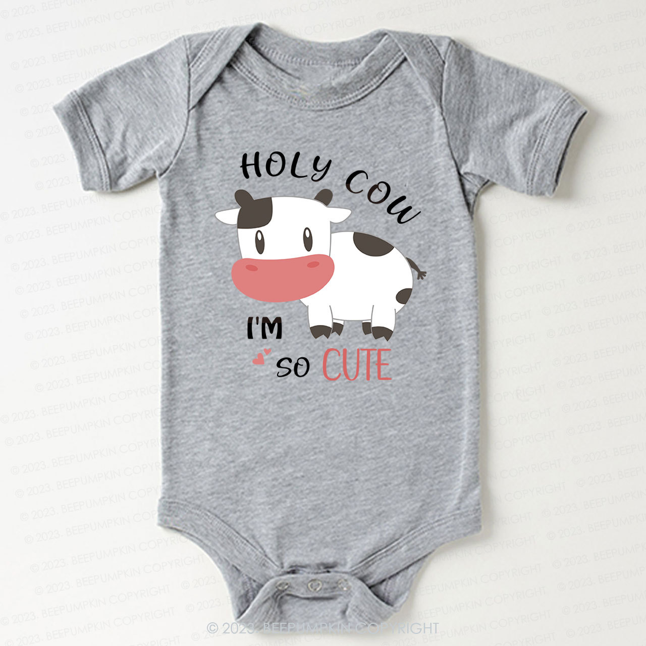 Holy Cow Bodysuit For Baby 