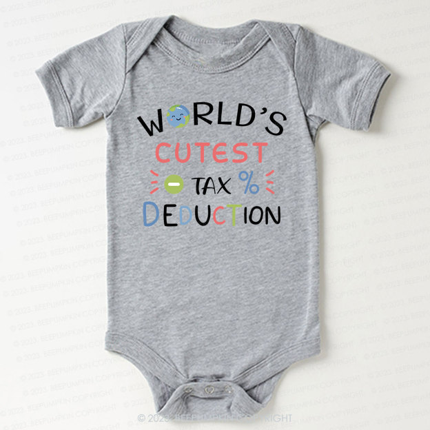 World's Cutest Tax Reduction Bodysuit For Baby 7