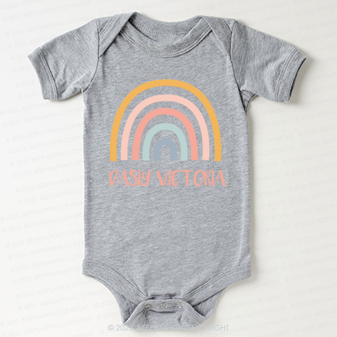 Rainbow Colorful Bodysuit For Baby 