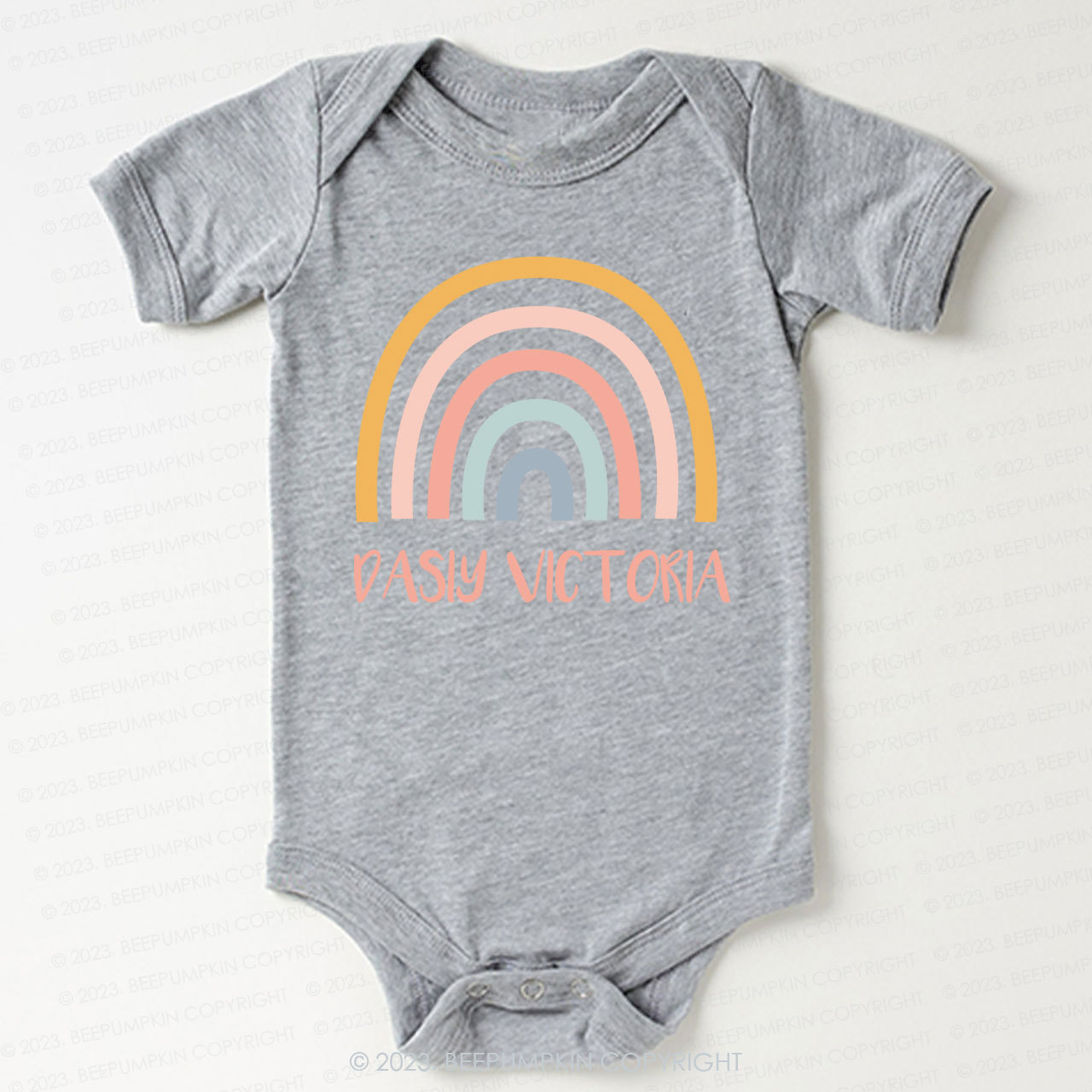 Rainbow Colorful Bodysuit For Baby 