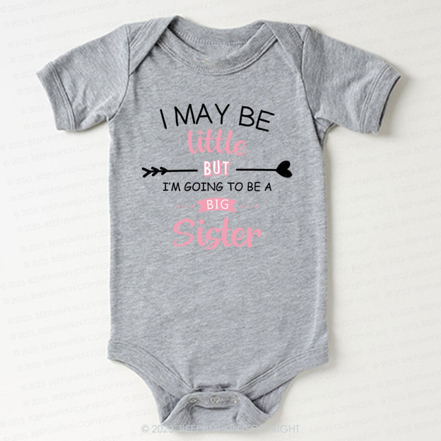 Sibling Birth Announcement Bodysuit For Baby 