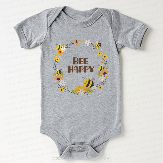 Bee Happy Bodysuit For Baby 