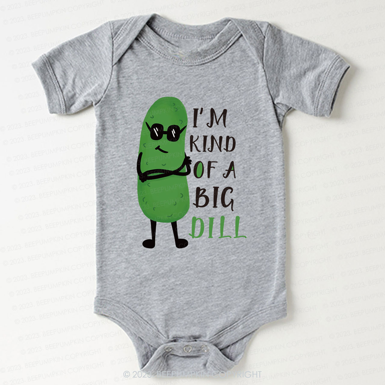 I'm Kind of A Big Dill Bodysuit For Baby 7