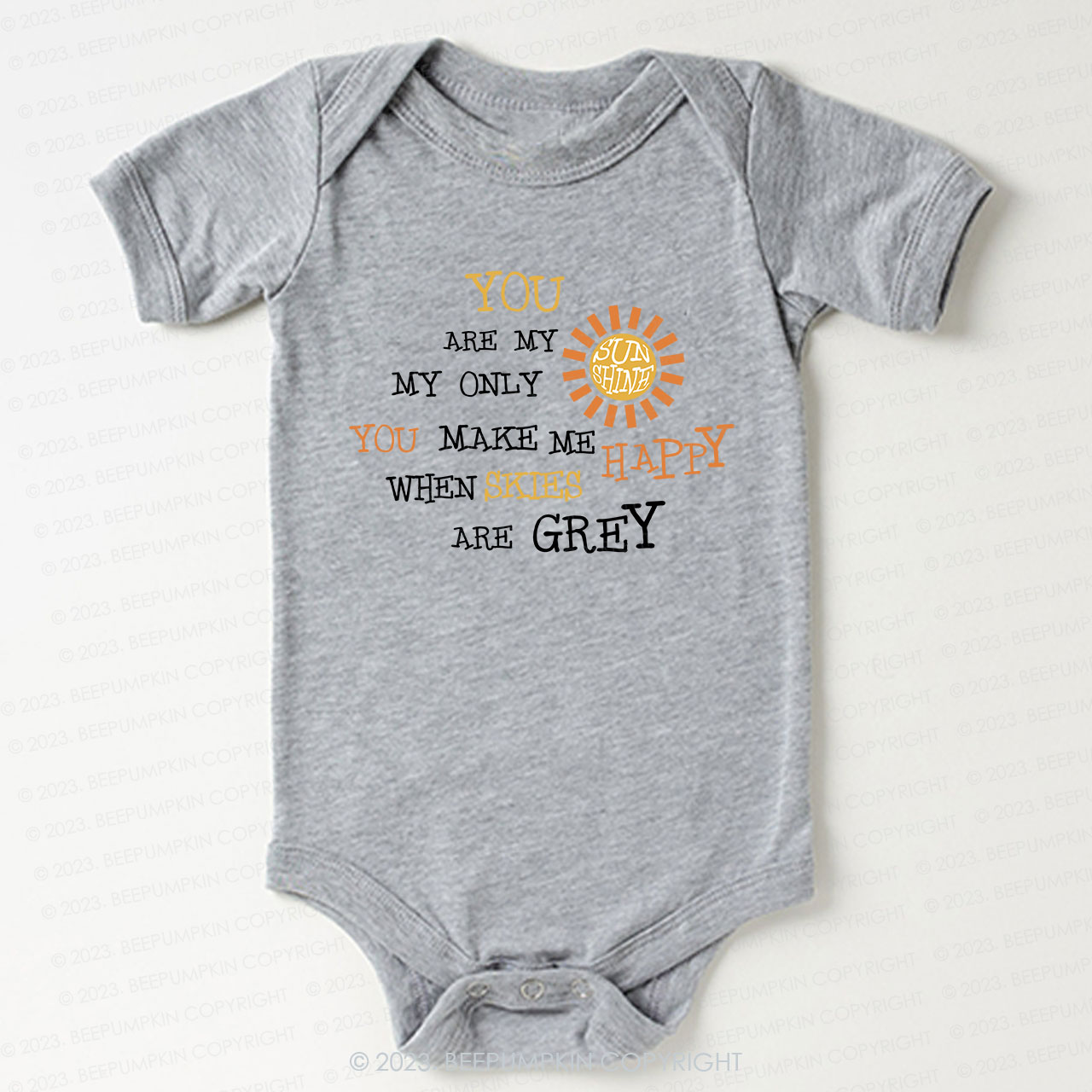 You Are My Sunshine Bodysuit For Baby 