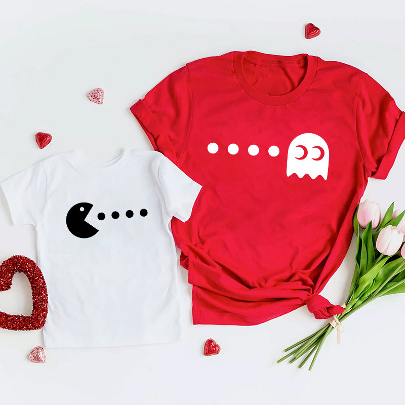 Pacman&Ghost Family Matching Shirts