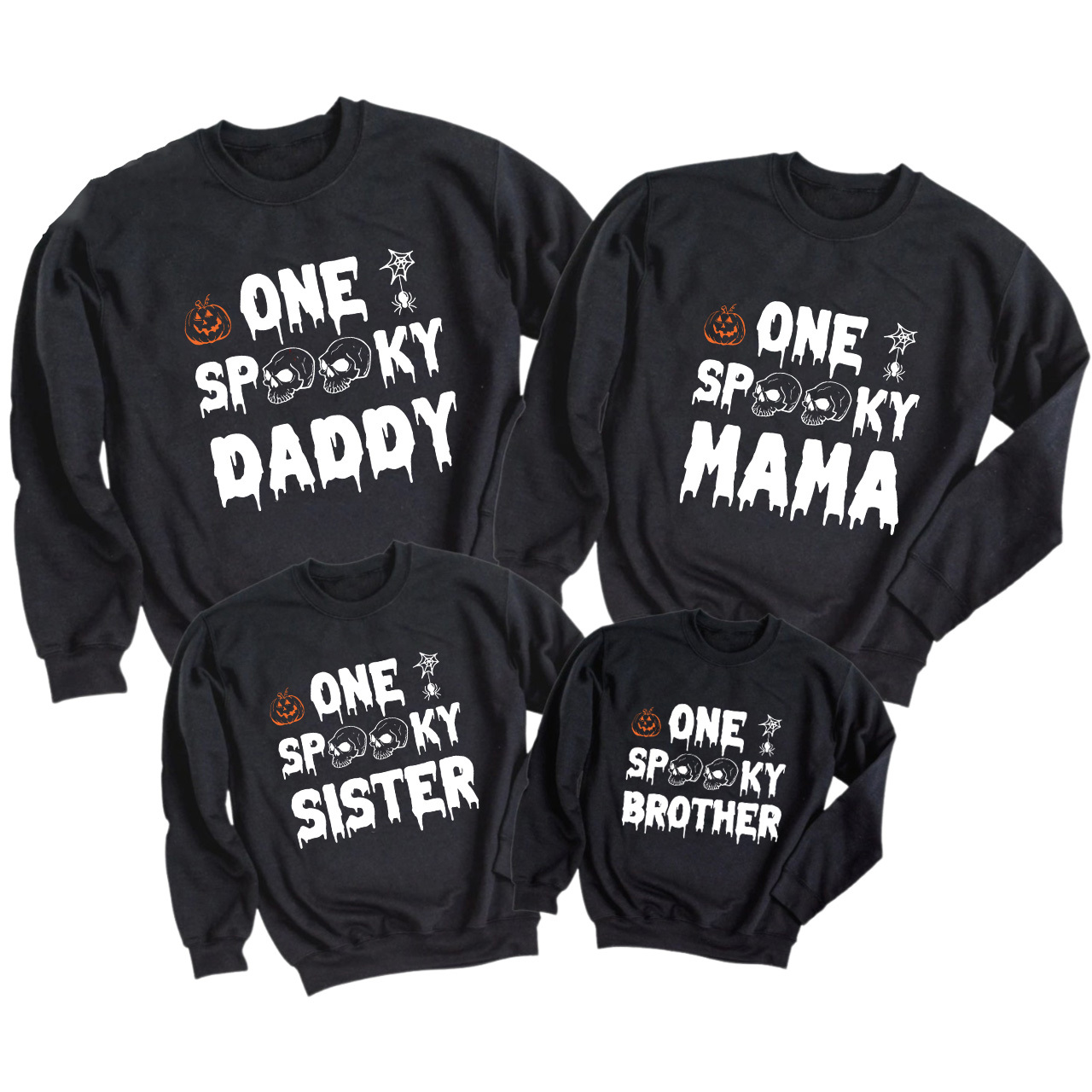 One Spooky Family Sweatshirt For Halloween