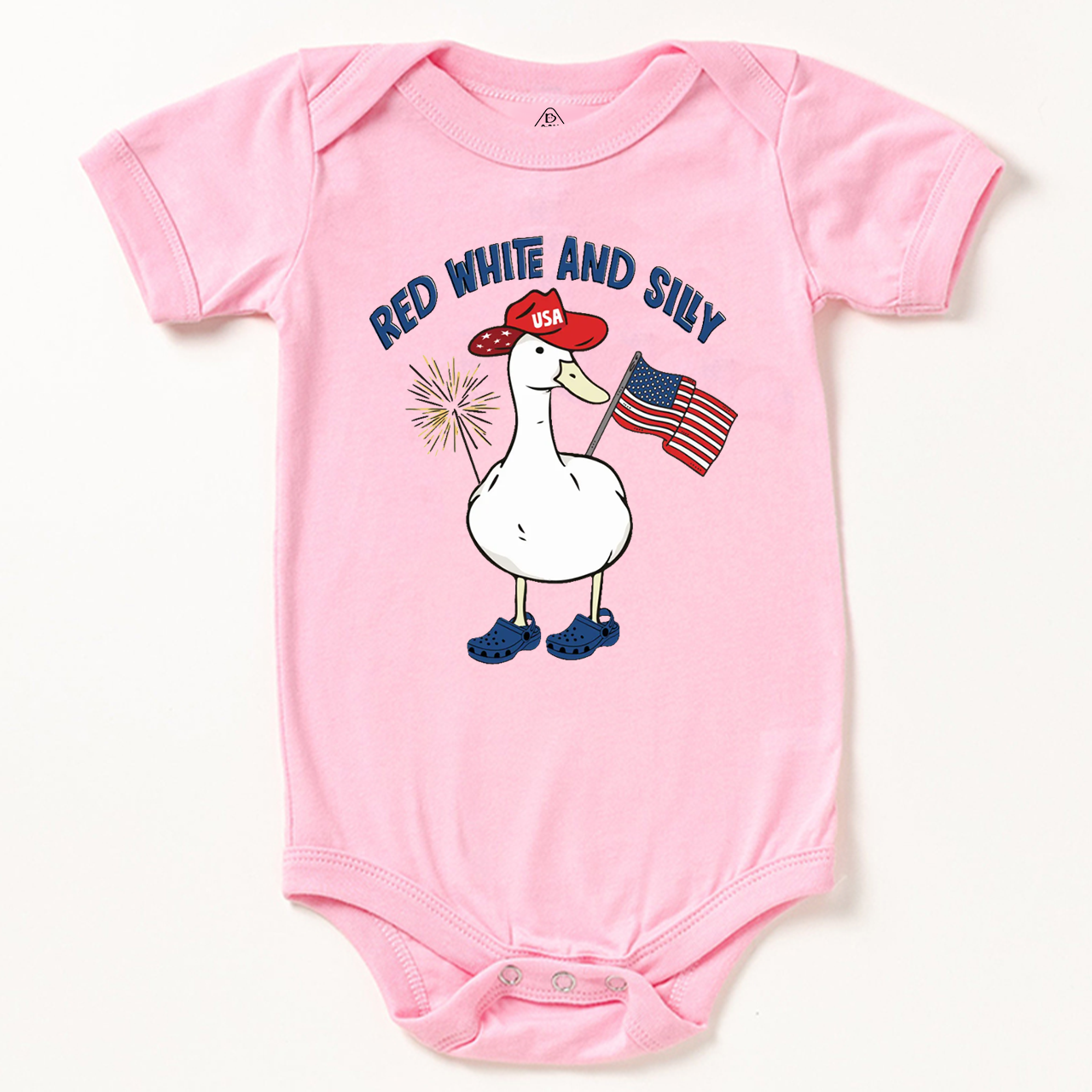 Red White And Silly Goose Bodysuit Beepumpkin