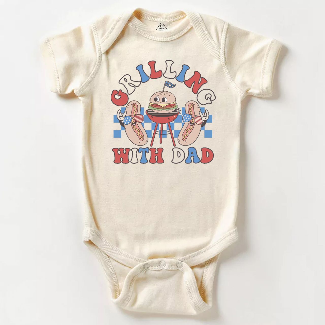 Grilling With Dad Bodysuit Beepumpkin