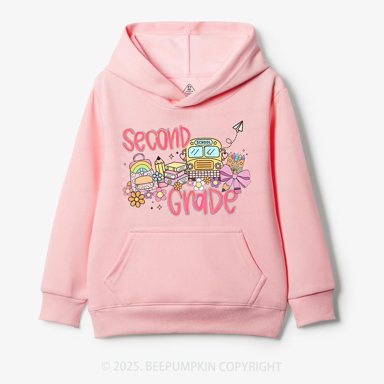 Personalized Happy School Journey Kid's Hoodies Beepumpkin