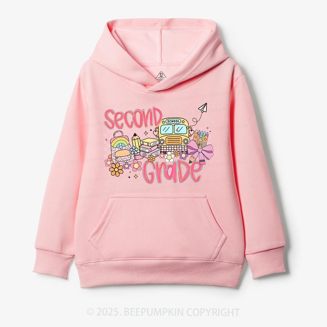 Personalized Happy School Journey Kid's Hoodies Beepumpkin