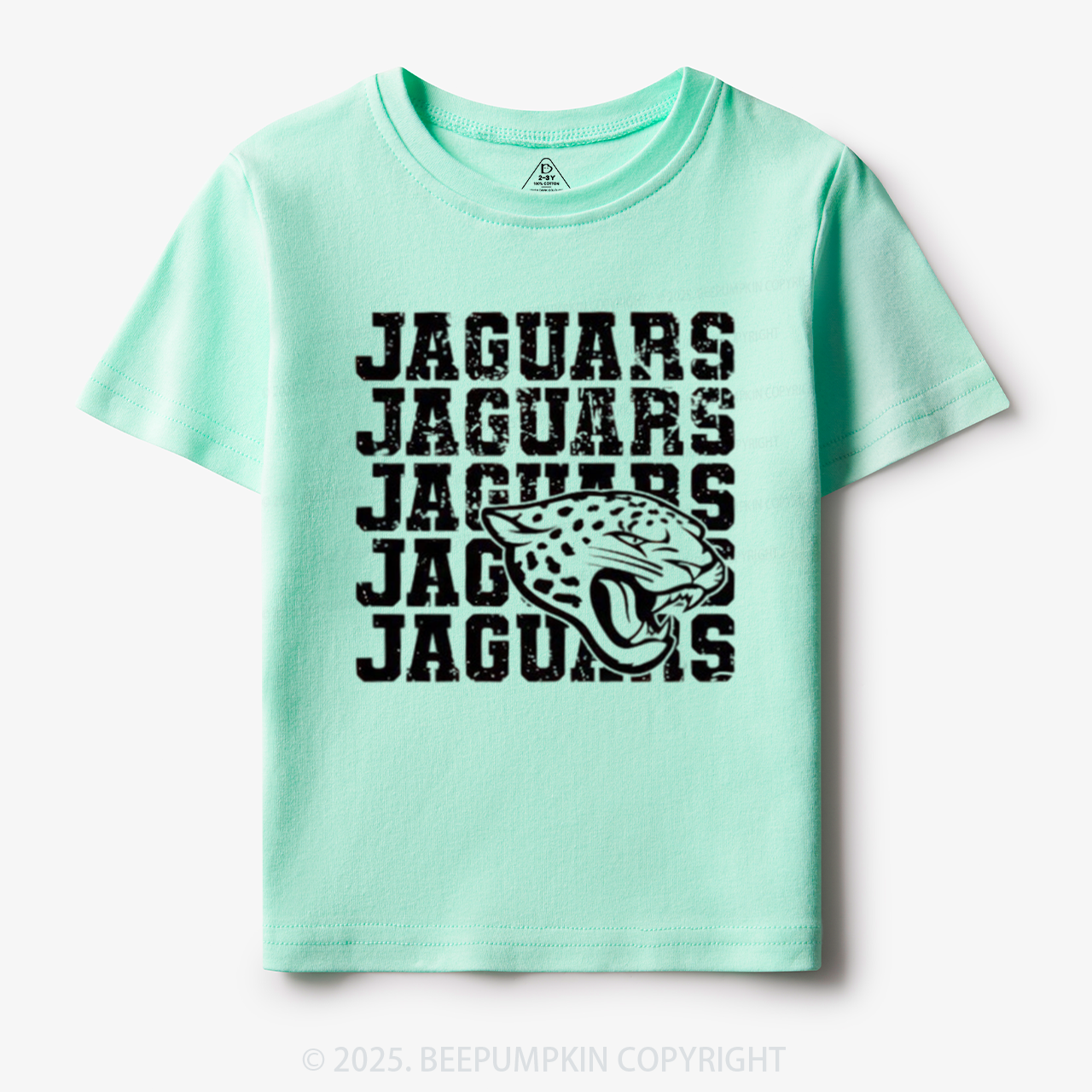 Personalized Jaguars Mascot Toddler&Kid's Tees Beepumpkin
