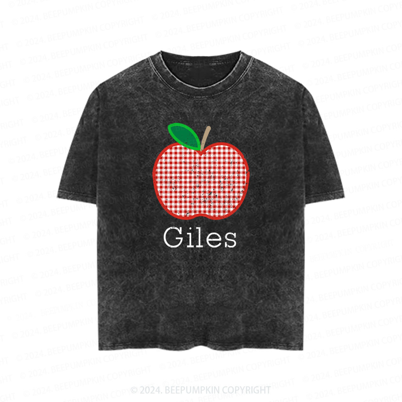 Personalized Strawberry Picking Toddler&Kids Washed Tees          Sale-Beepumpkin™