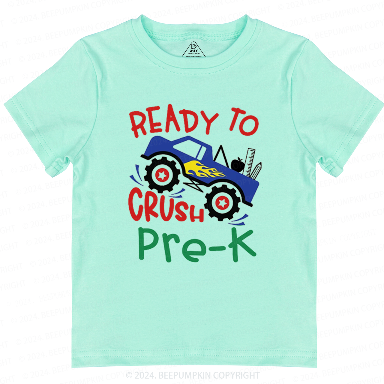 Ready To Crush Back To School Toddler&Kids Tees 