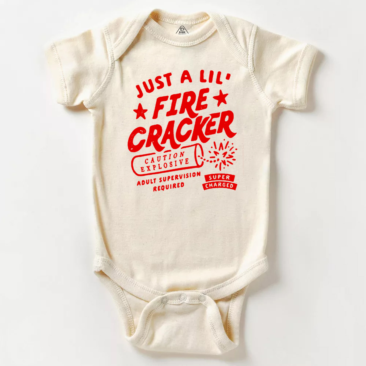 Firecracker Independence Day Bodysuit Beepumpkin