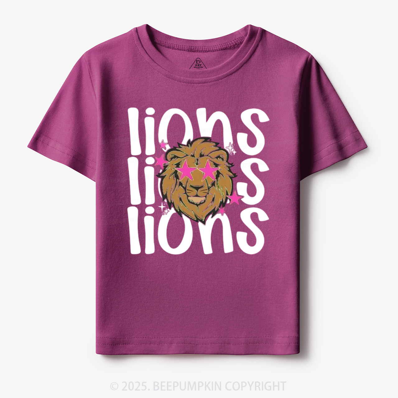 School Mascot Lions Toddler&Kid's Tees Beepumpkin