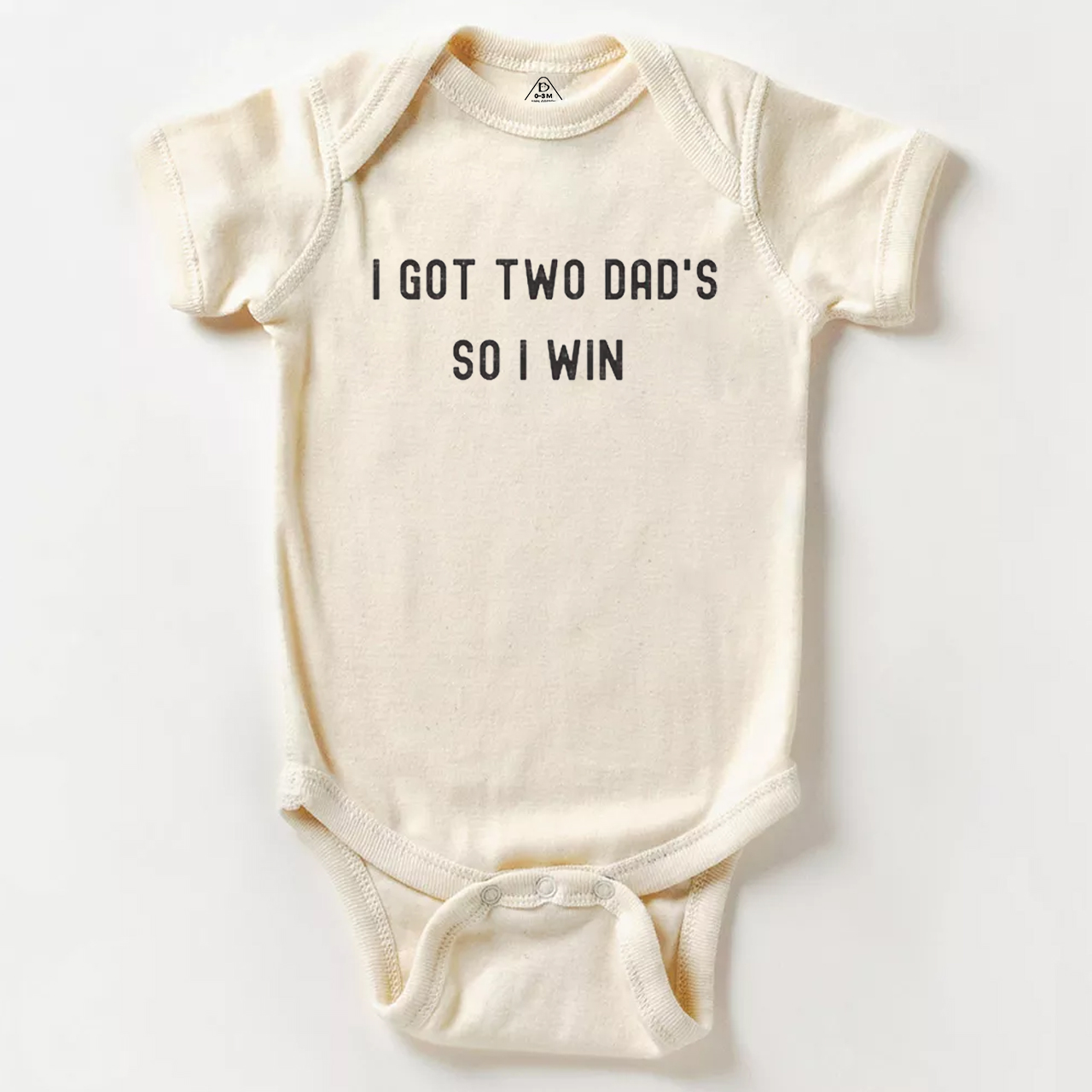 I Got Two Dads So I Win LGBTQ  Bodysuit Beepumpkin