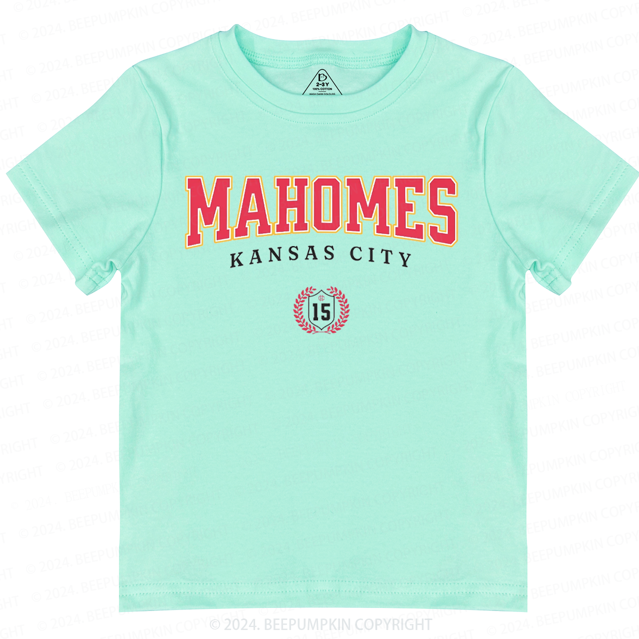 Mahomes Toddler&Kids Tees Beepumpkin 