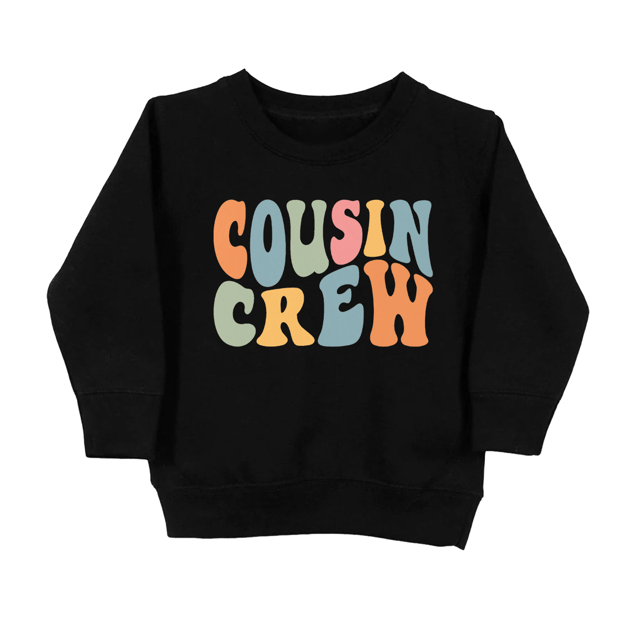 Retro Cousin Crew Sweatshirt For Kids Sale-Beepumpkin™