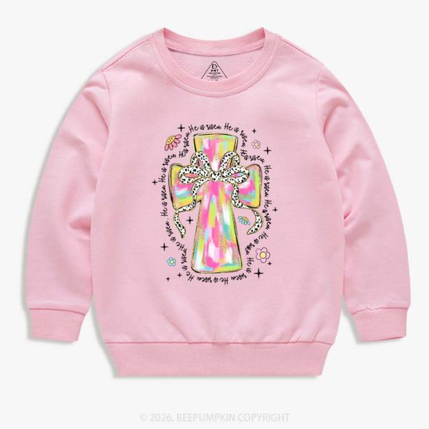 Pastel Easter Christian Kid's Sweatshirt