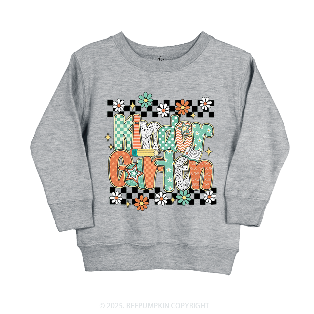 Personalized Grade Blossoms Kid's Sweatshirt