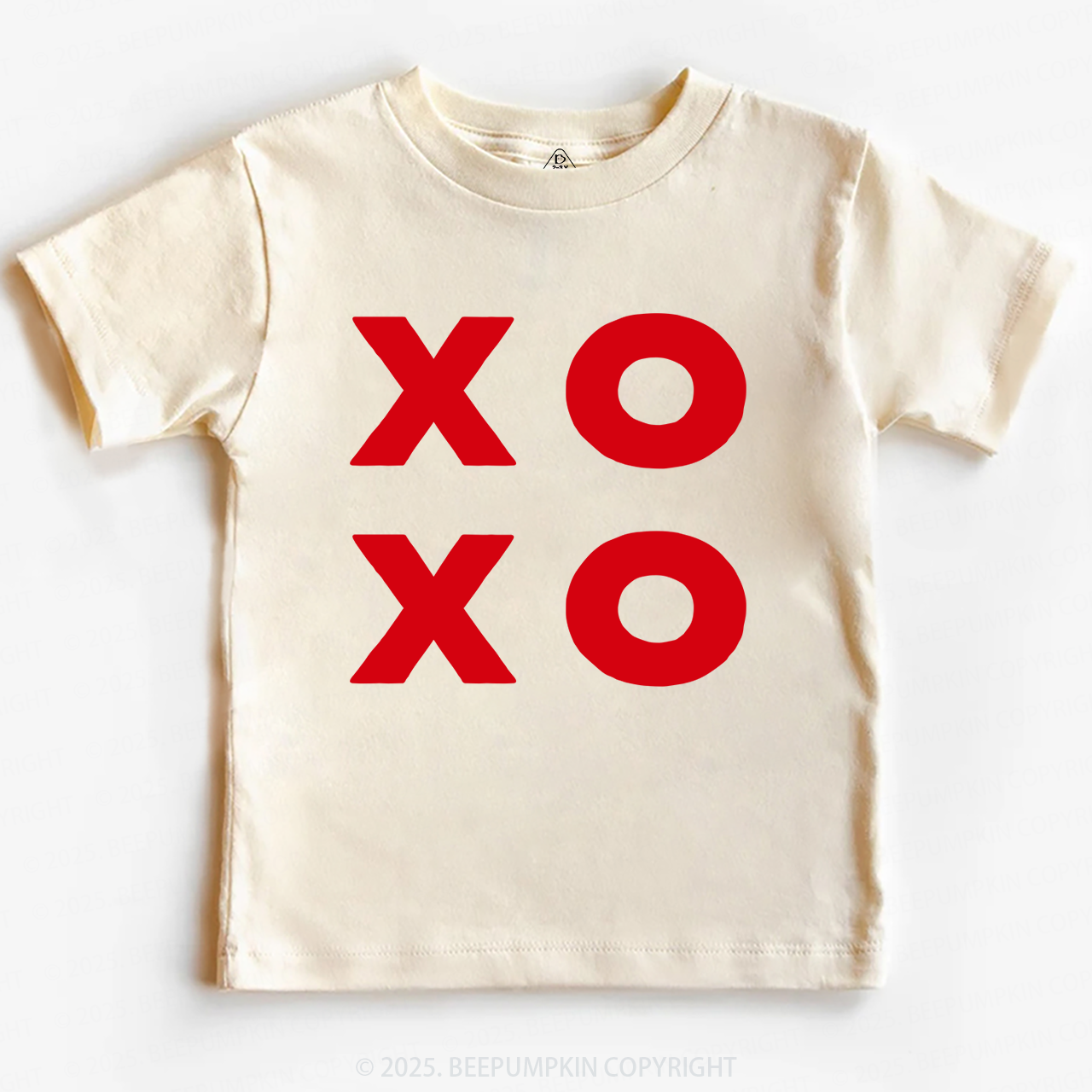 XOXO Valentines Day Toddler&Kids Tees Beepumpkin