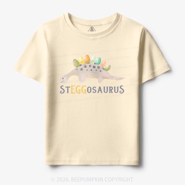 Steggosaurus Easter Toddler&Kid's Tees Beepumpkin