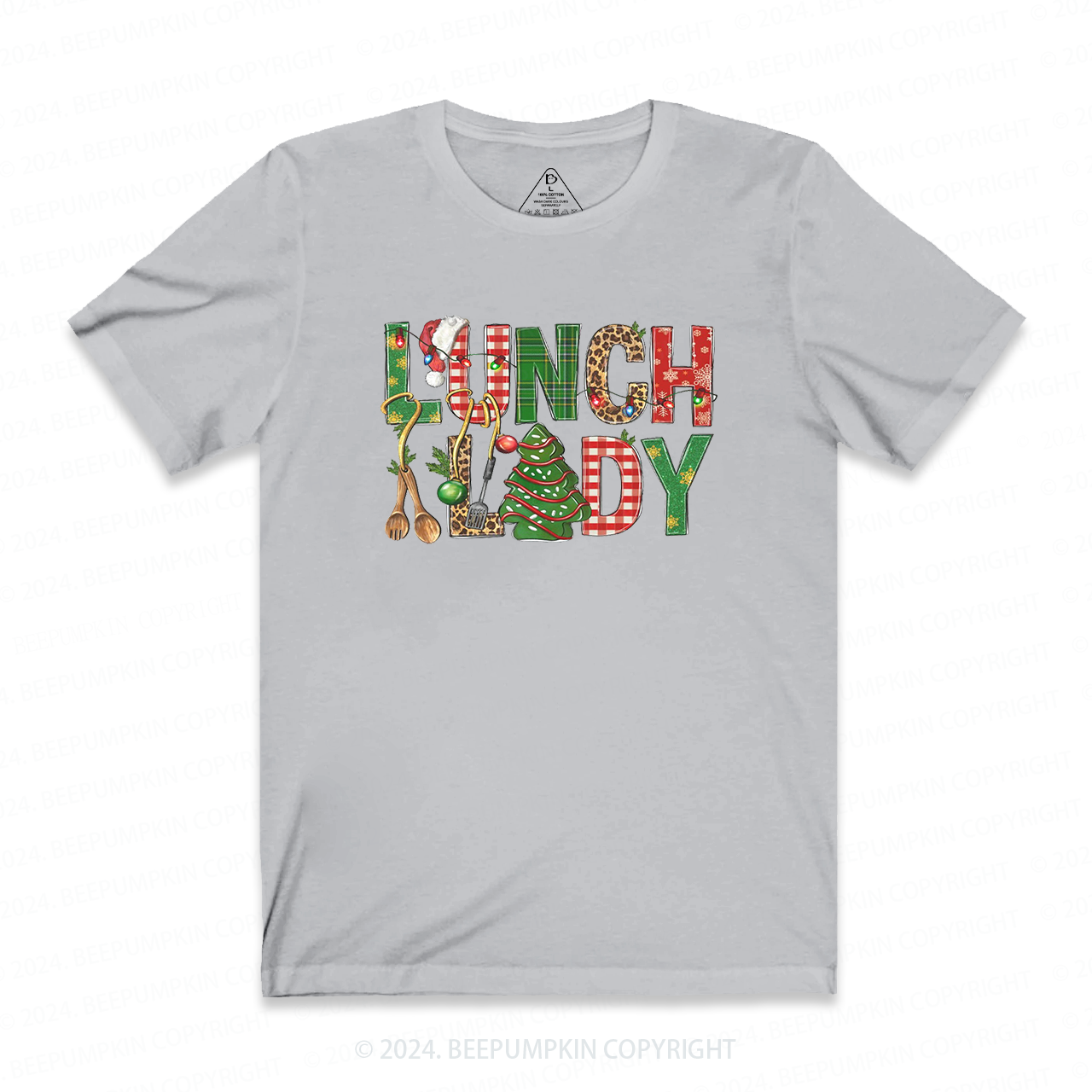 Lunch Lady Christmas Shirts For Mama