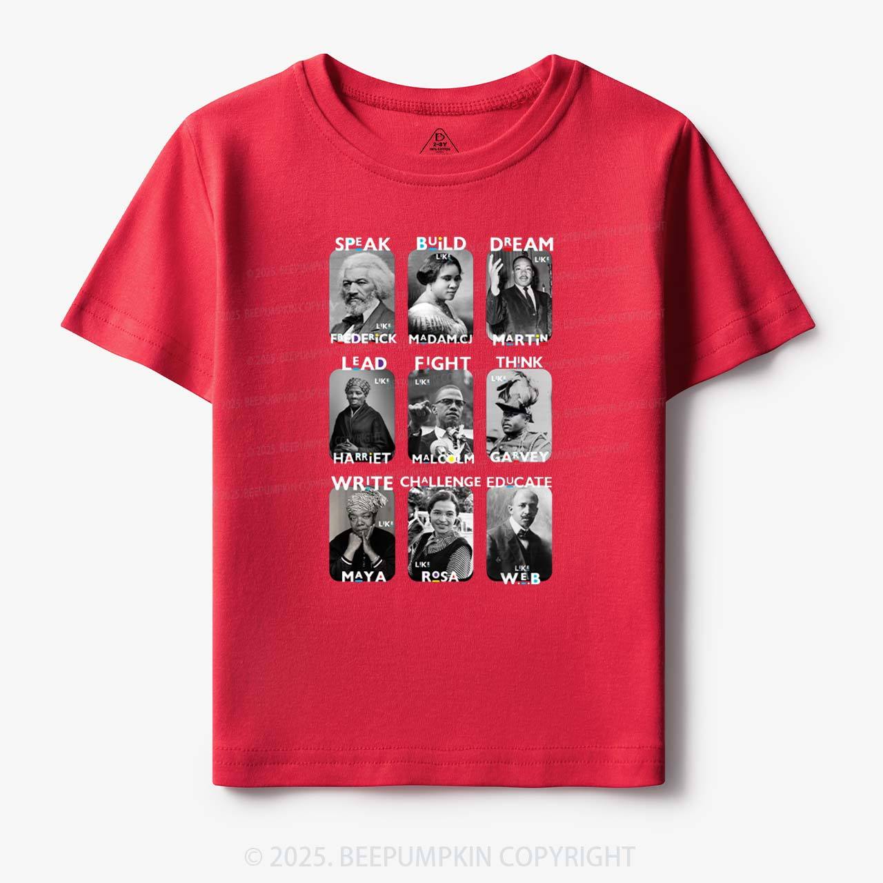 Inspired By Black History Toddler&Kid's Tees Beepumpkin