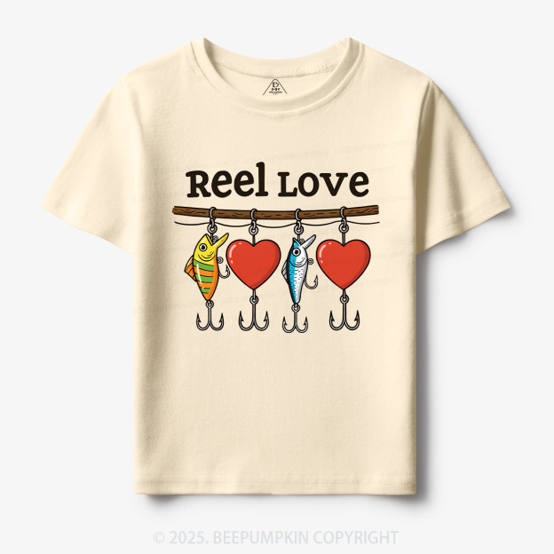 Reel Love Toddler&Kid's Tees Beepumpkin