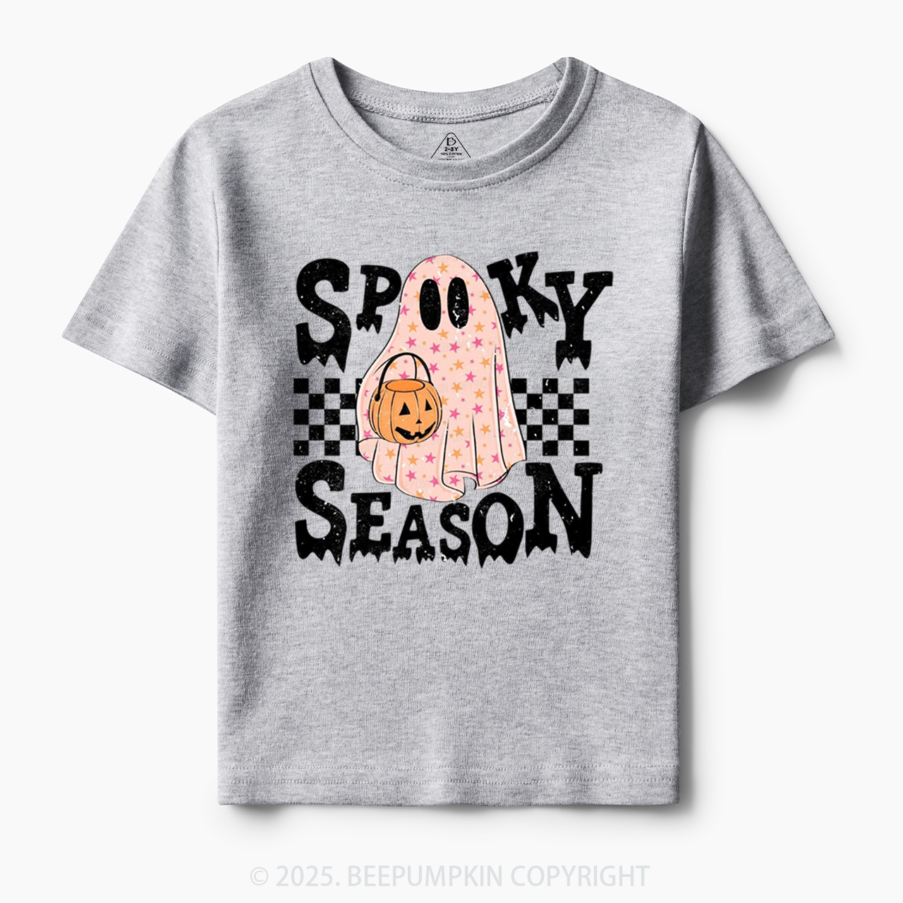 Spooky Season Toddler&Kid's Tees Beepumpkin