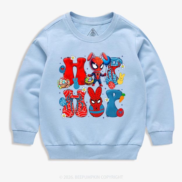 Cartoon Easter Bunny Kid's Sweatshirt