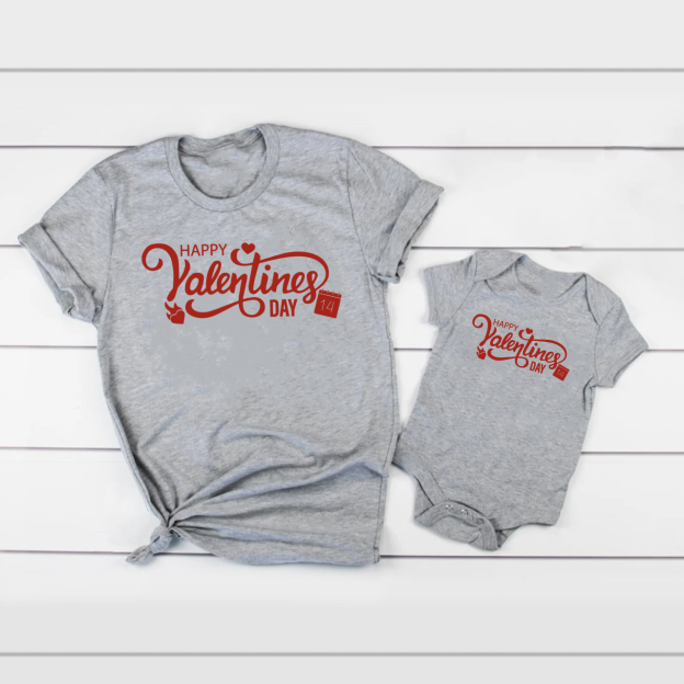 Happy Valentines Day Family Matching Shirts