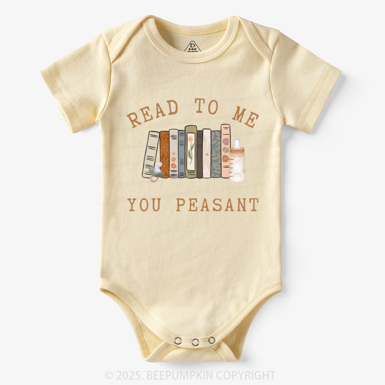 Read To Me You Peasant Bodysuit Beepumpkin 7