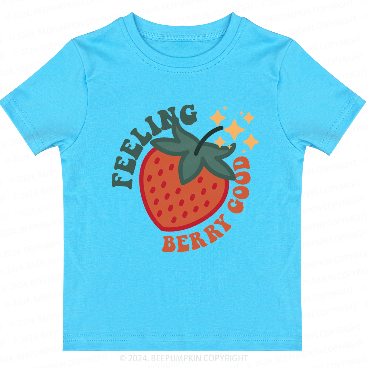 Cute Strawberry Toddler&Kids Tees 