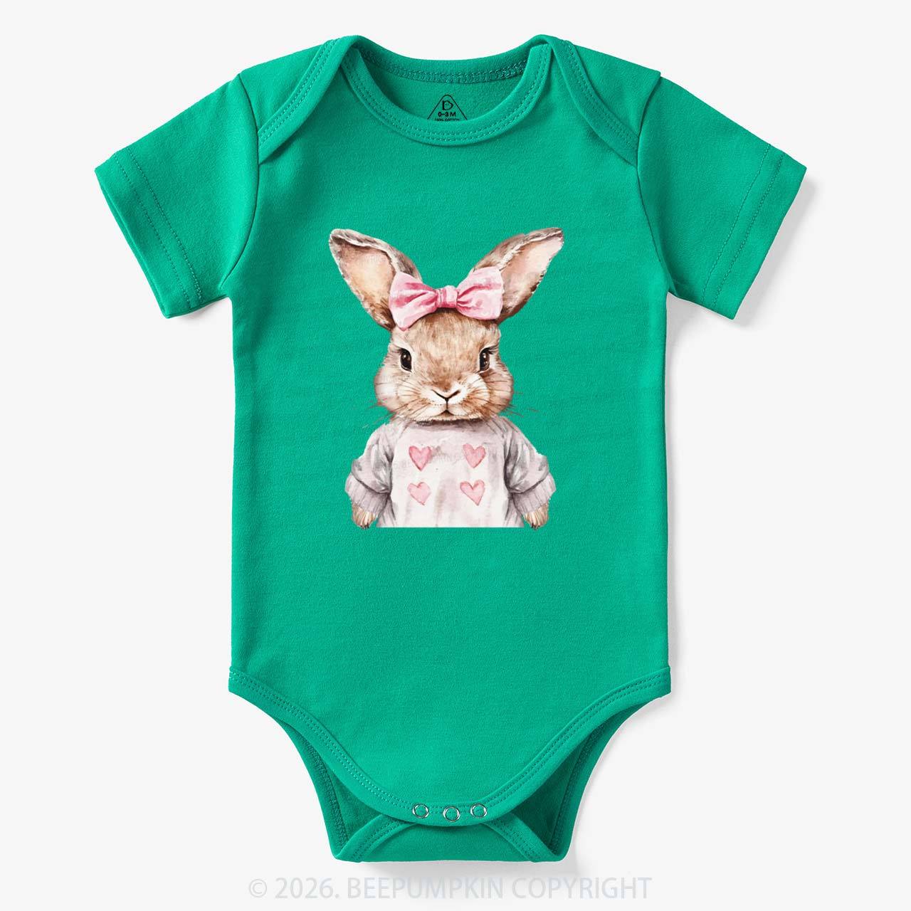 Sweet Bow Bunny Easter Bodysuit
