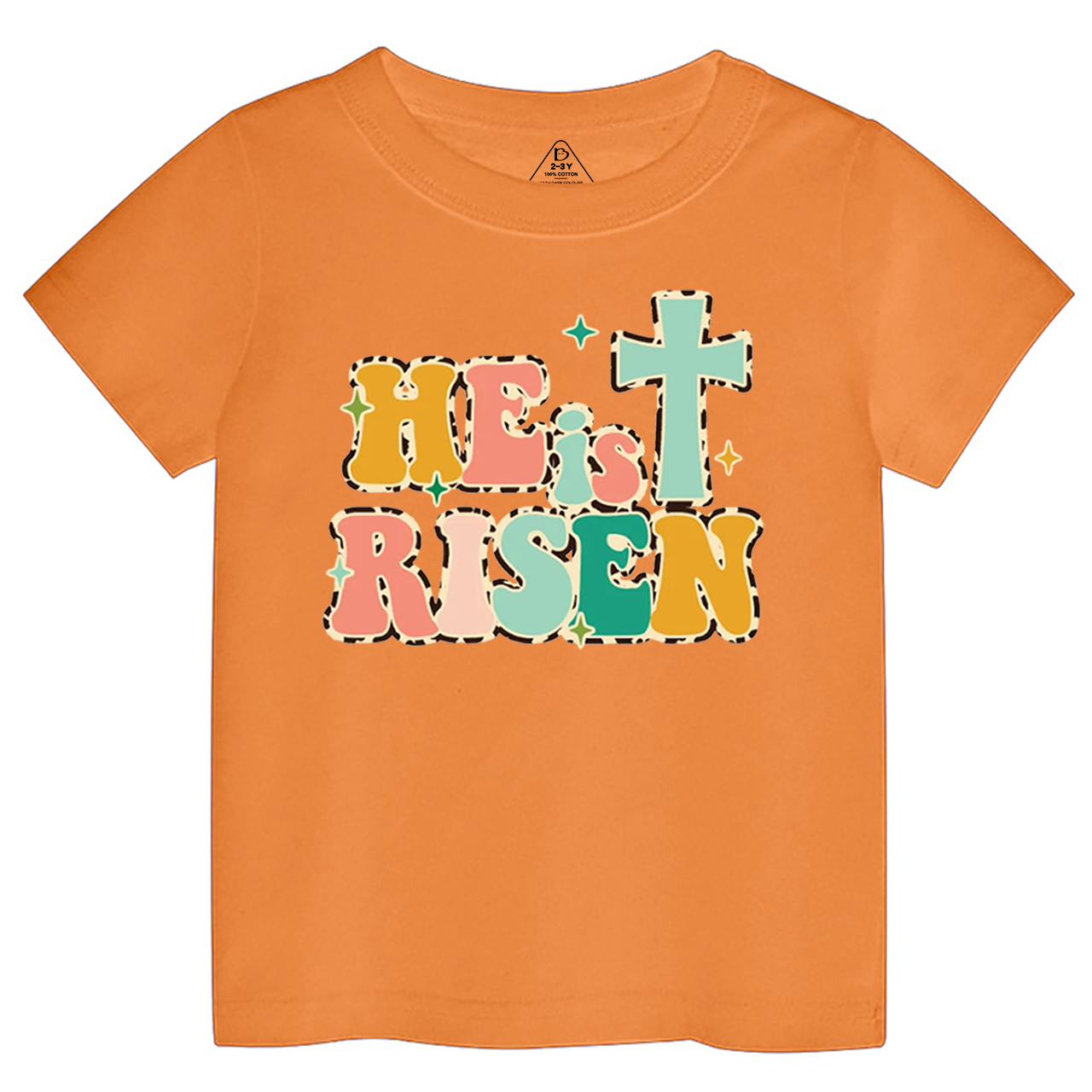He Is Risen Easter Toddler&Kid's Tees Beepumpkin