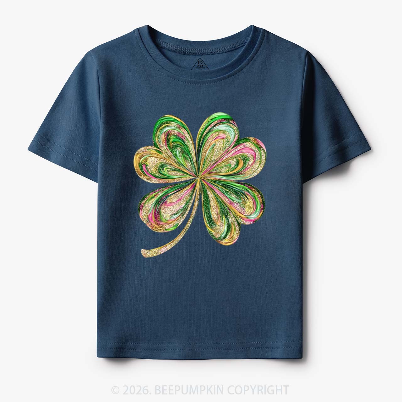 Retro Lucky Shamrock St Patrick's Day Toddler&Kid's Tees Beepumpkin