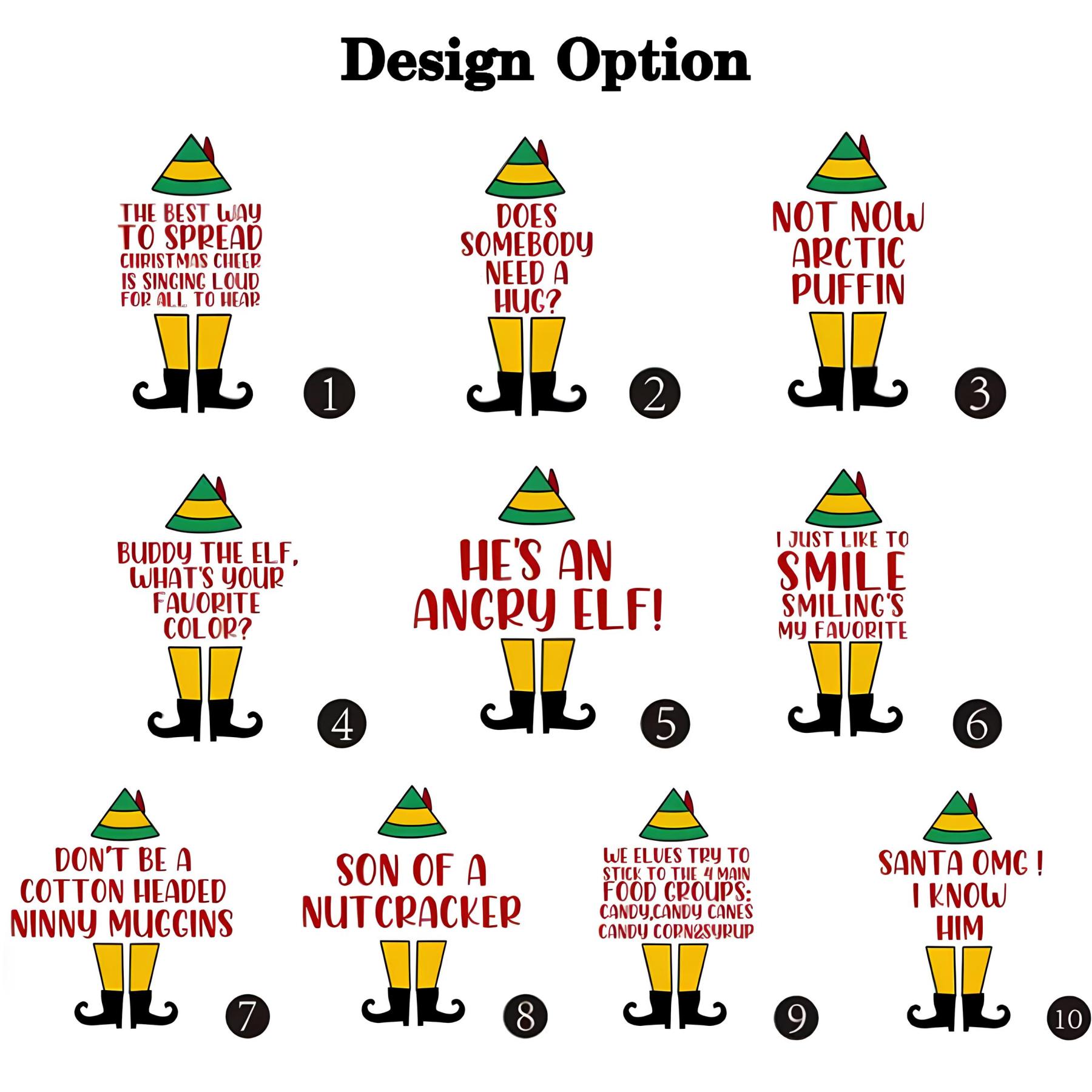 Elf Movie Quotes Christmas Family Matching Blue Pajamas Beepumpkin