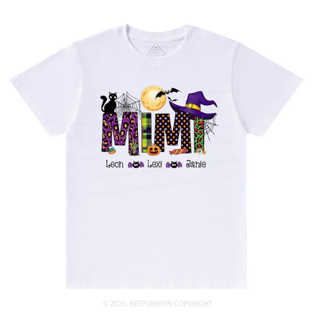 Personalized Mimi Halloween T-Shirts Beepumpkin