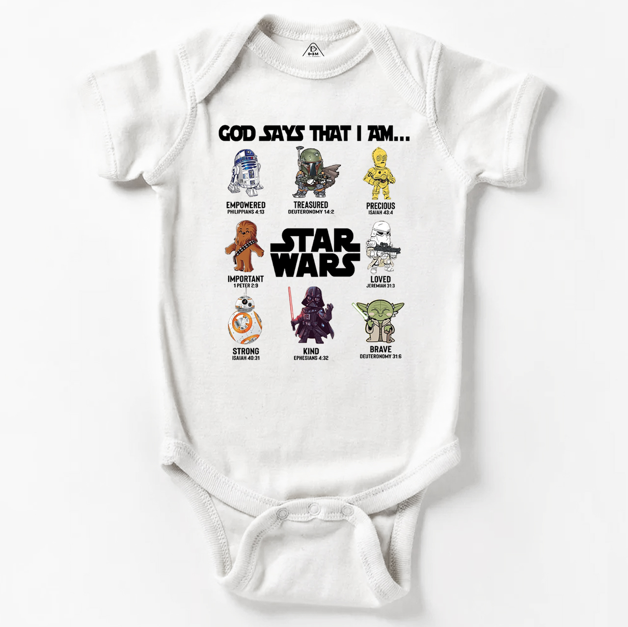  SW God Says I Am Bodysuit Beepumpkin