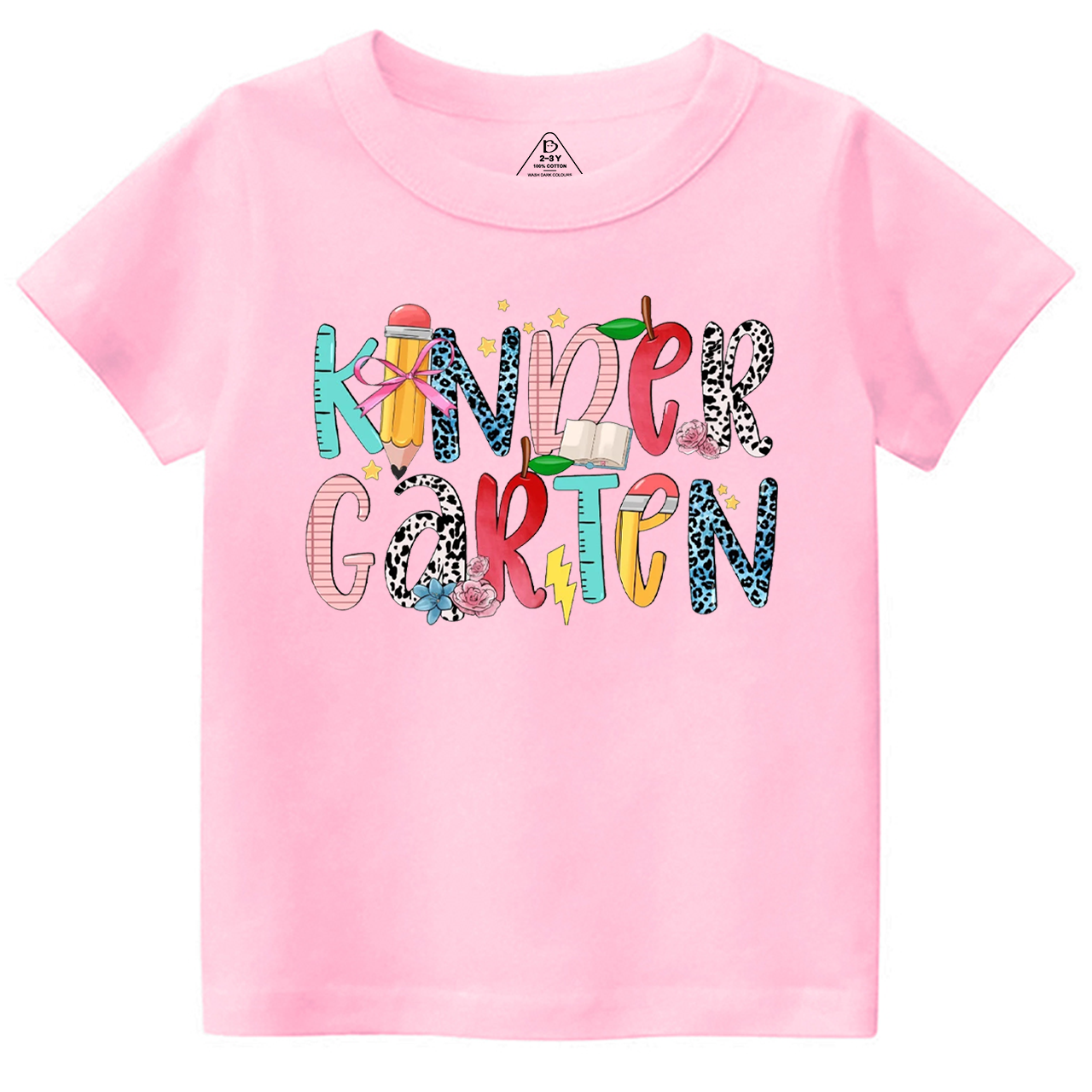 Personalized Colored Letters Toddler&Kid's Tees Beepumpkin 