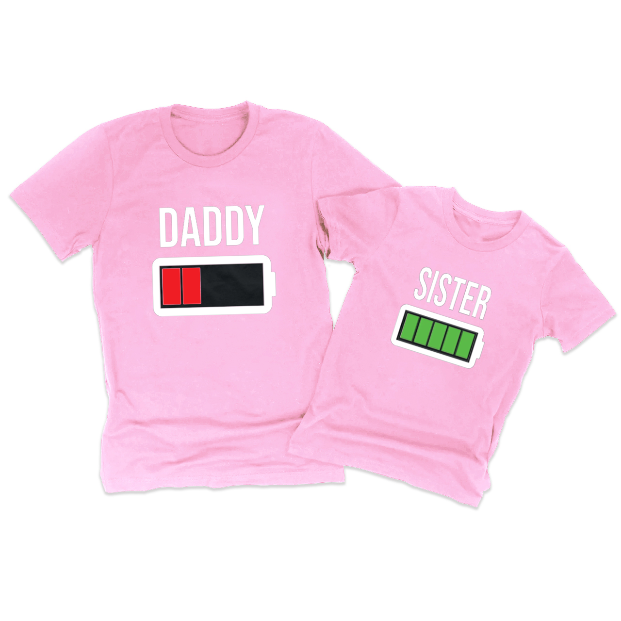 Battery Levels Family Matching Shirts