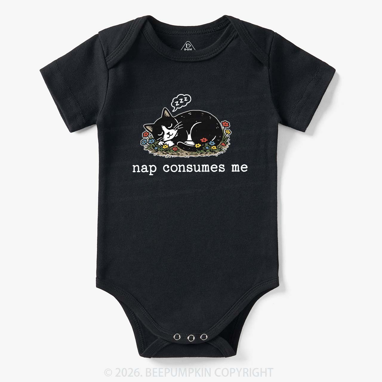 Funny Cat Meme Nap Consumes Me Bodysuit