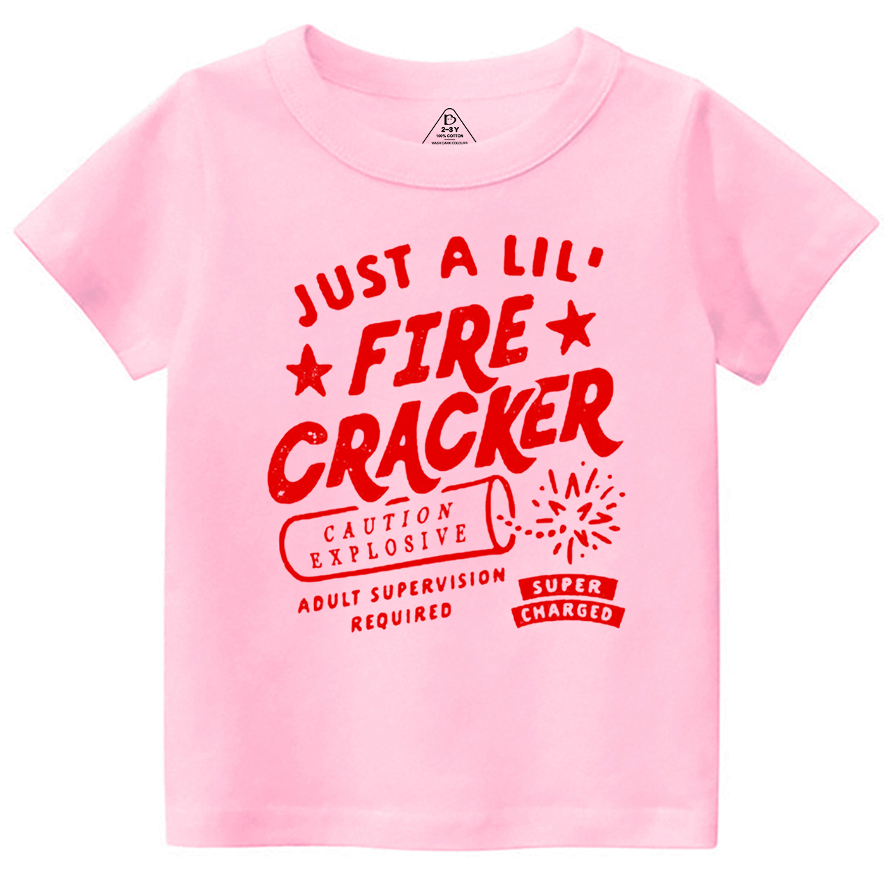 Firecracker Independence Day Toddler&Kid's Tees Beepumpkin 