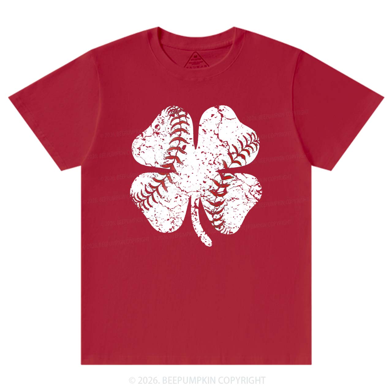 Baseball Shamrock St Patrick's Day T-Shirts Beepumpkin