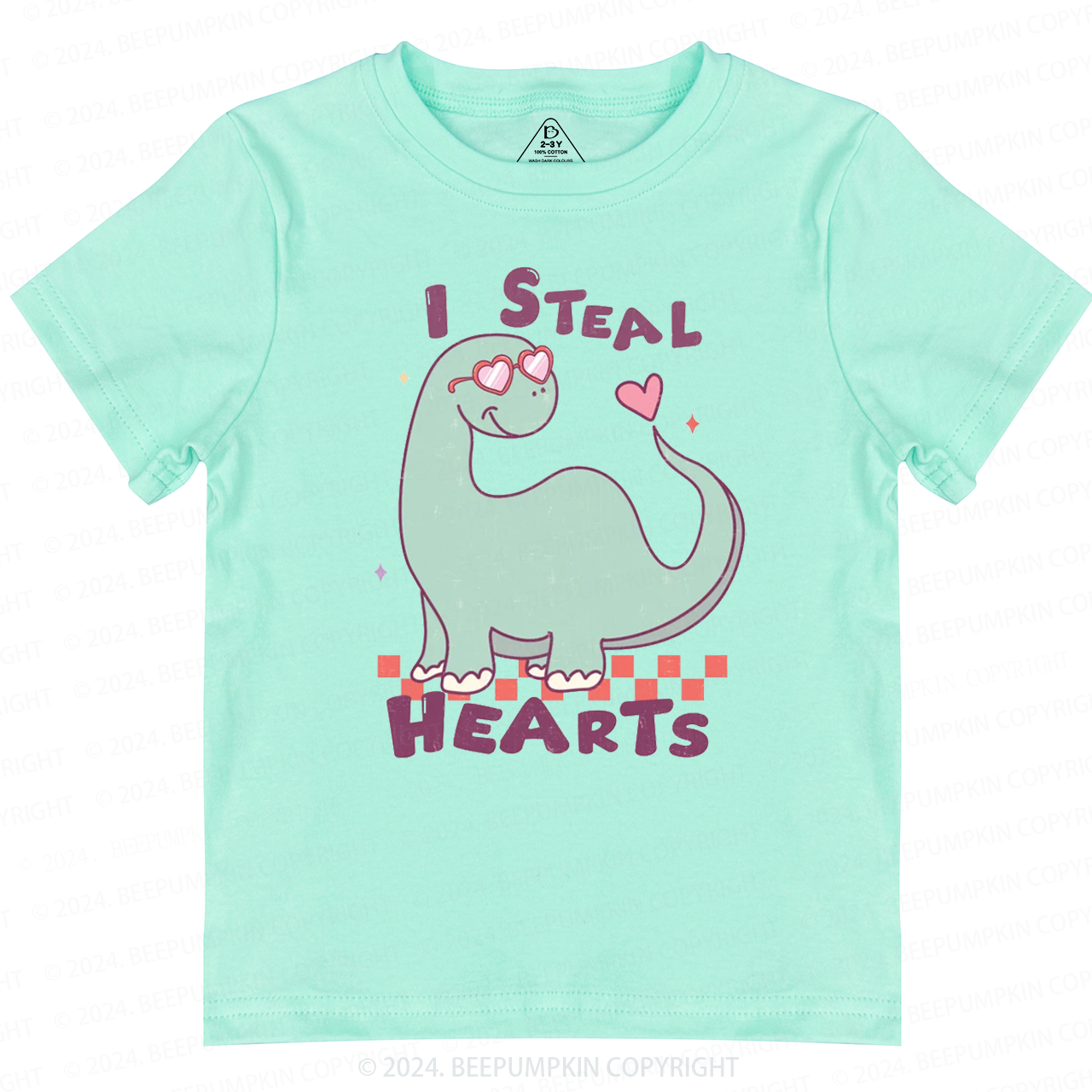 Love I Steal Hearts Toddler&Kids Tees Beepumpkin