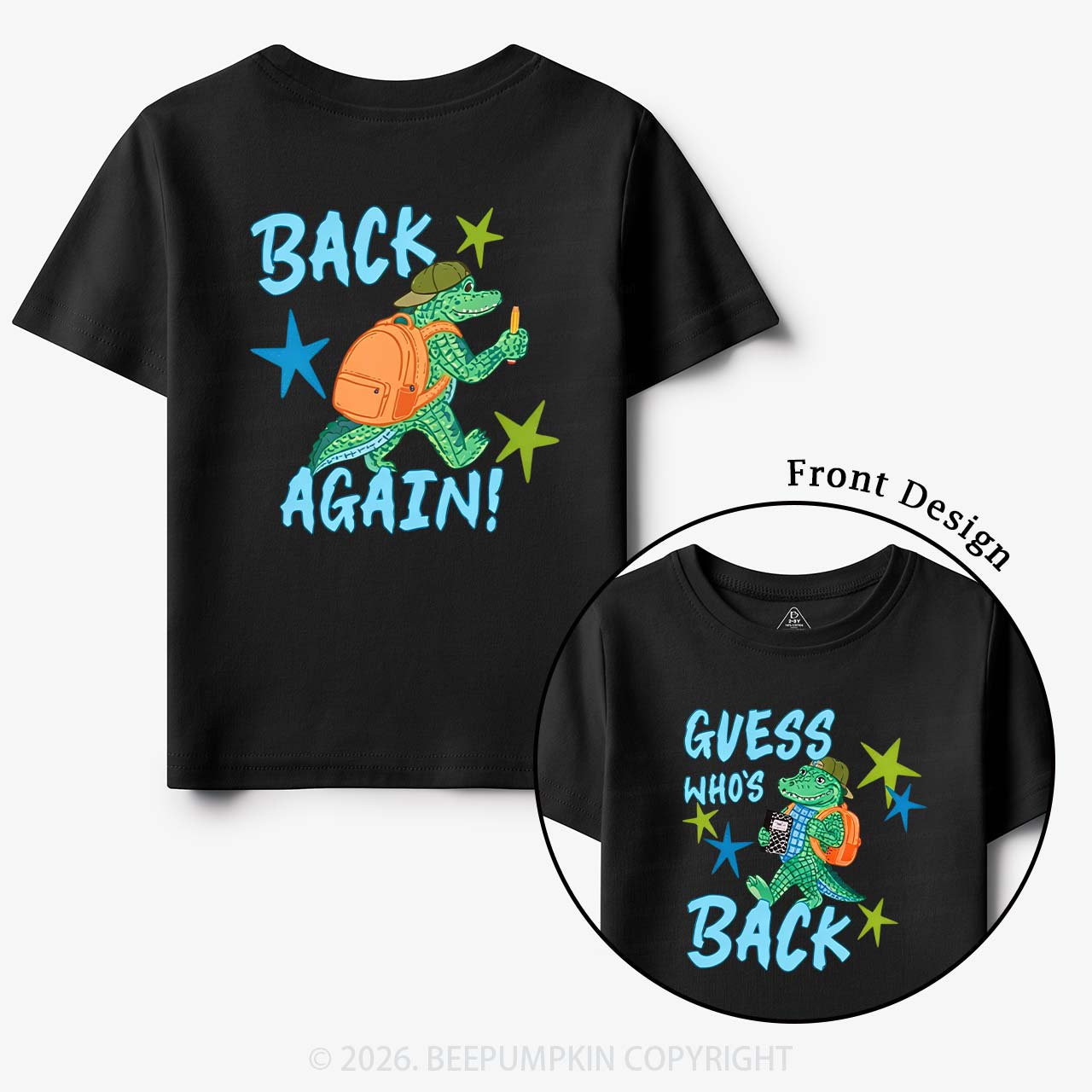 Guess Who's Back Gator Toddler&Kid's Tees