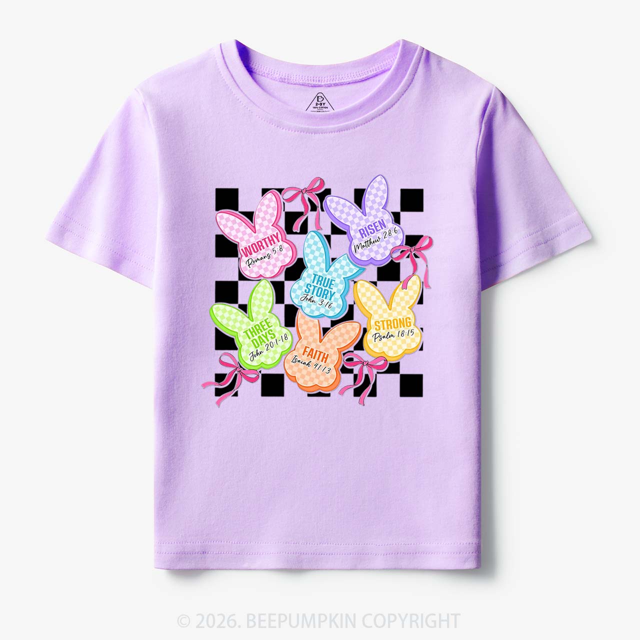 Christian Bunny A Lot Can Happen In Three Days Toddler&Kid's Tees