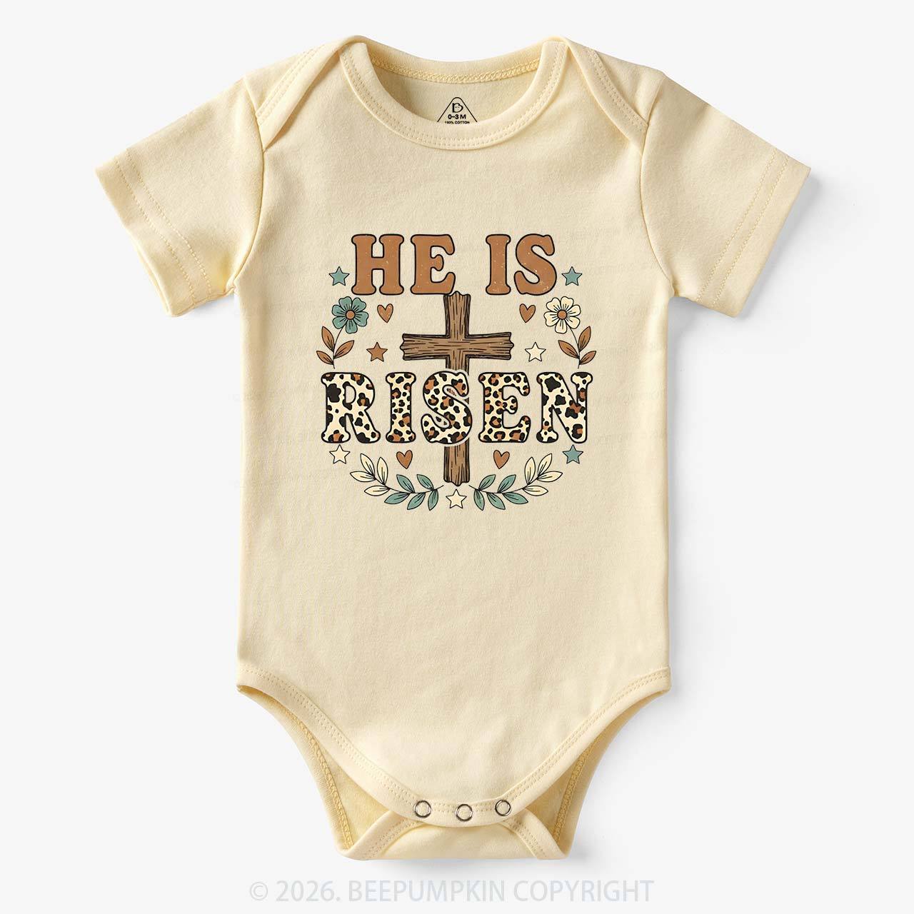 Pastel Easter Christian Baby Bodysuit