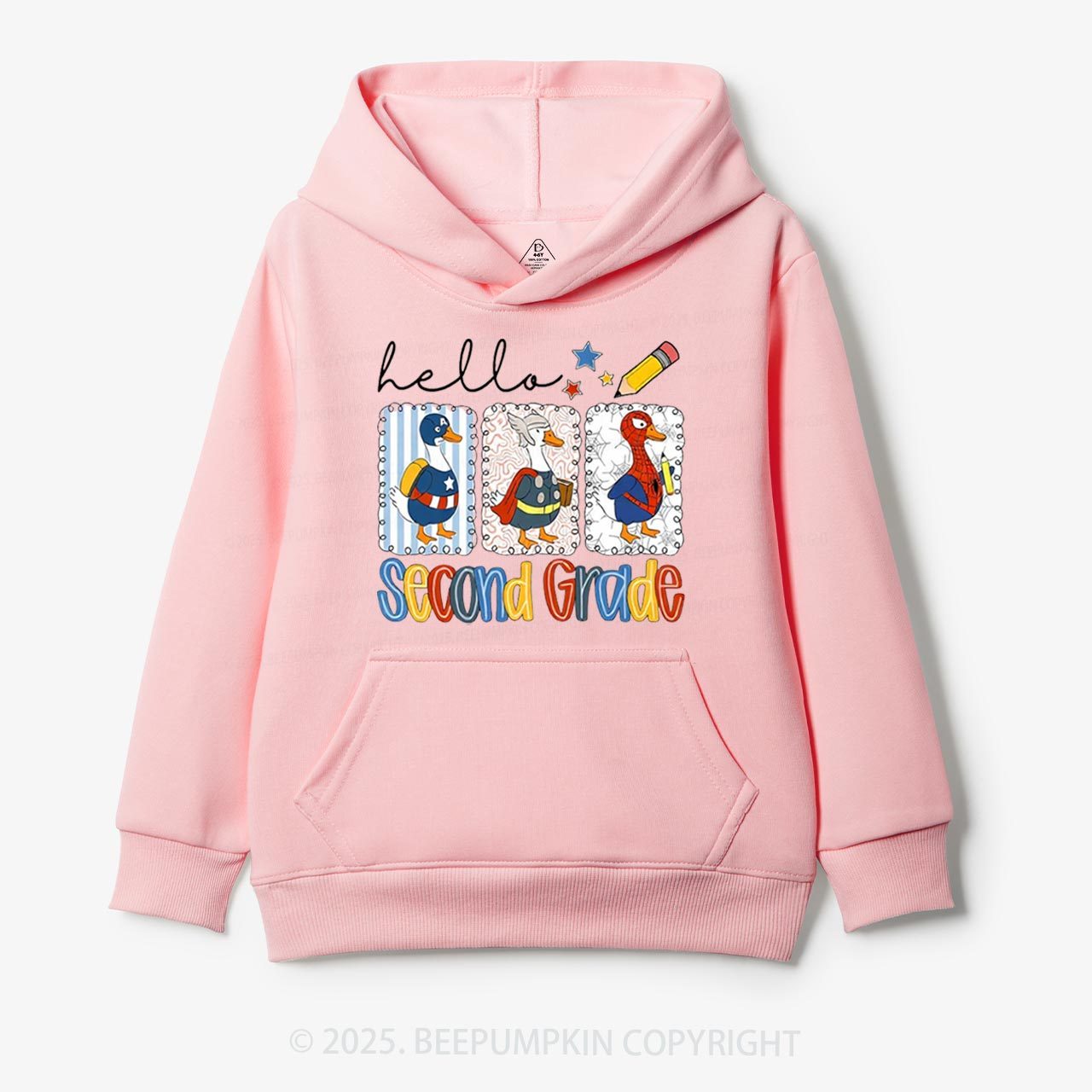 Personalized Hello School Kid's Hoodies Beepumpkin